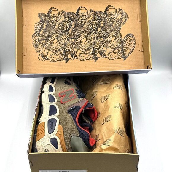 New Balance 574 YURT x Salehe Bembury 'Team Forest Green' - Picture 2 of 13